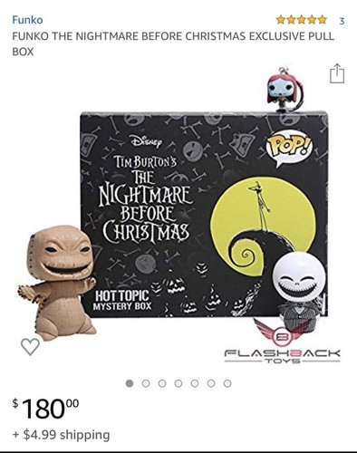 The Nightmare Before Christmas Funko Box Exclusive & Extra Jack | eBay