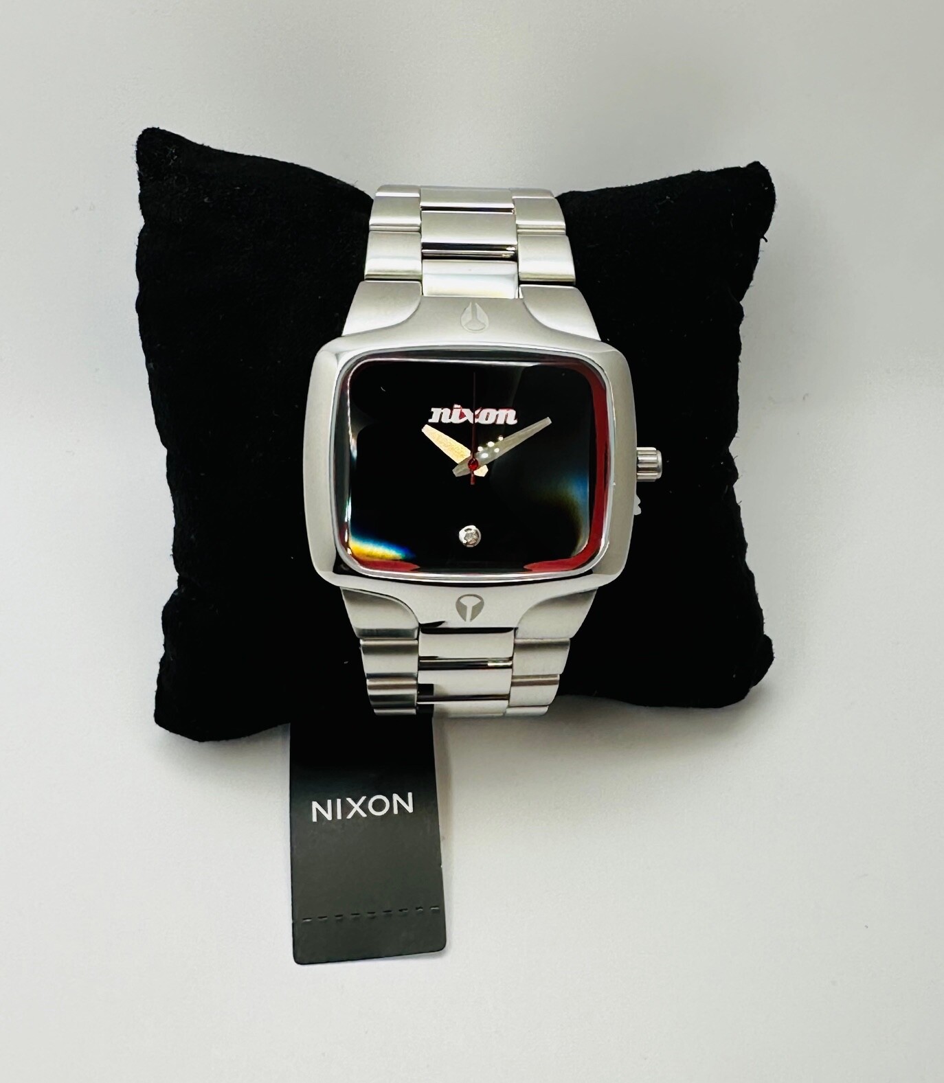 Pre-owned Nixon 25th Anniversary Player Limited Edition Diamond Watch A140-1263