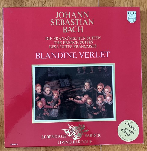 J.S. Bach, Blandine Verlet - Die Französischen Suiten-The