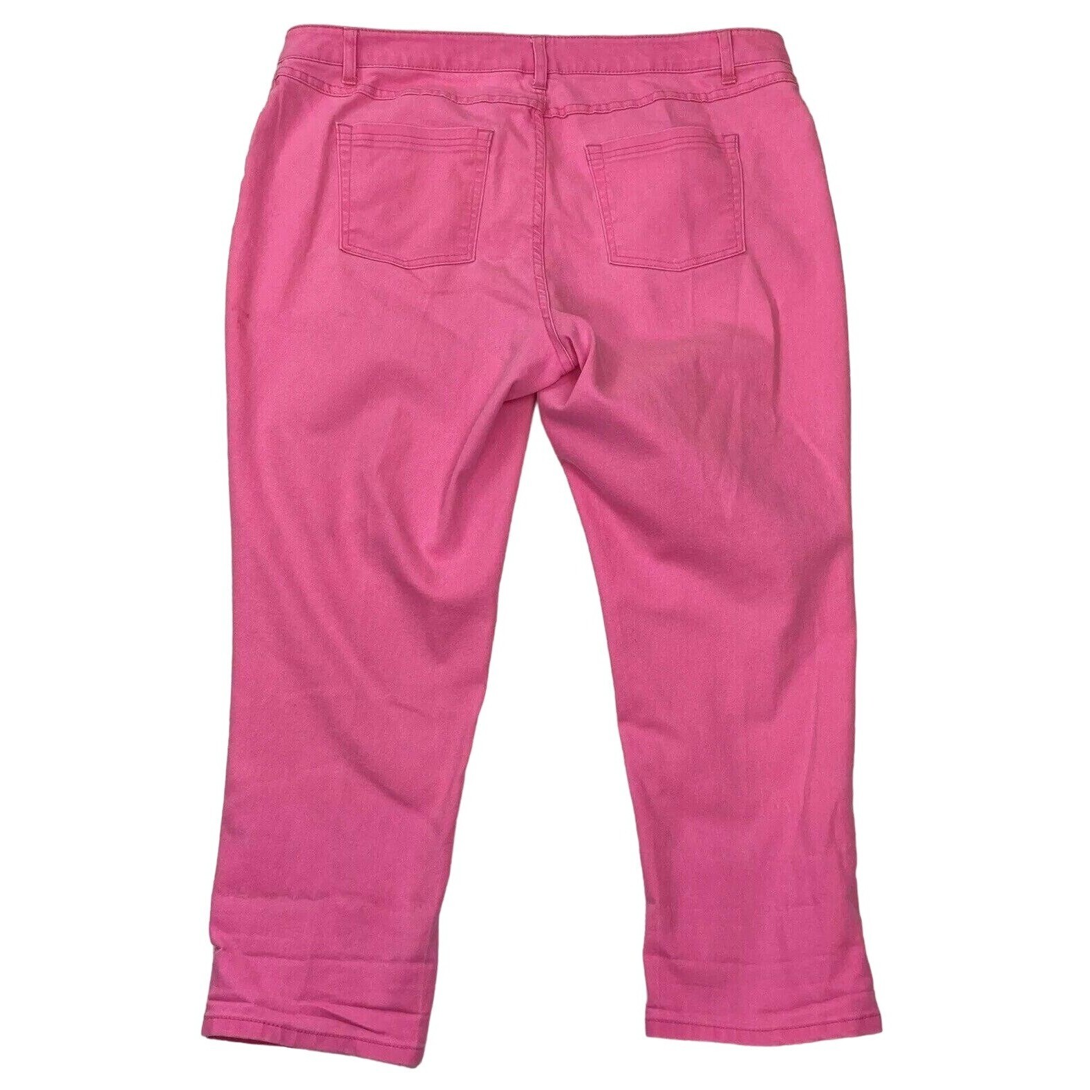 Denim 24/7 Skinny Stretch Jeans Pants Size 18 W Bubblegum