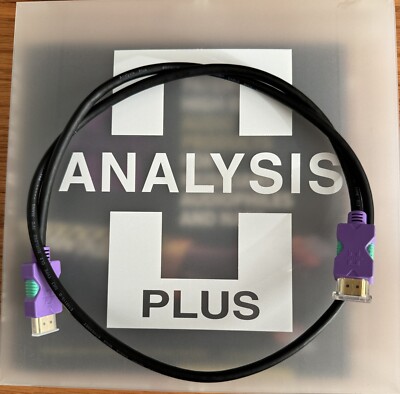 Analysis Plus HDMI-AP High Speed w/ Ethernet 1 meter 4K