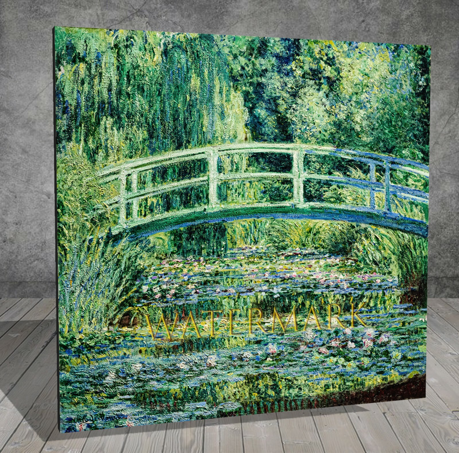 美品　Claude Monet 【arched bridge】 美品 Claude Monet 【arched bridge】 Claude Monet Japanese