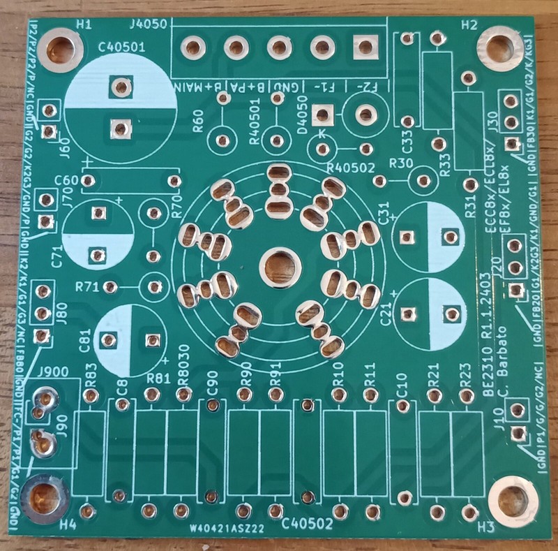 Universal Board Pcb Ecc83 81 82 12ax7 Au7 12at7 Ecl82 6bm8 Ecl86 Ef86 El84 6bq5