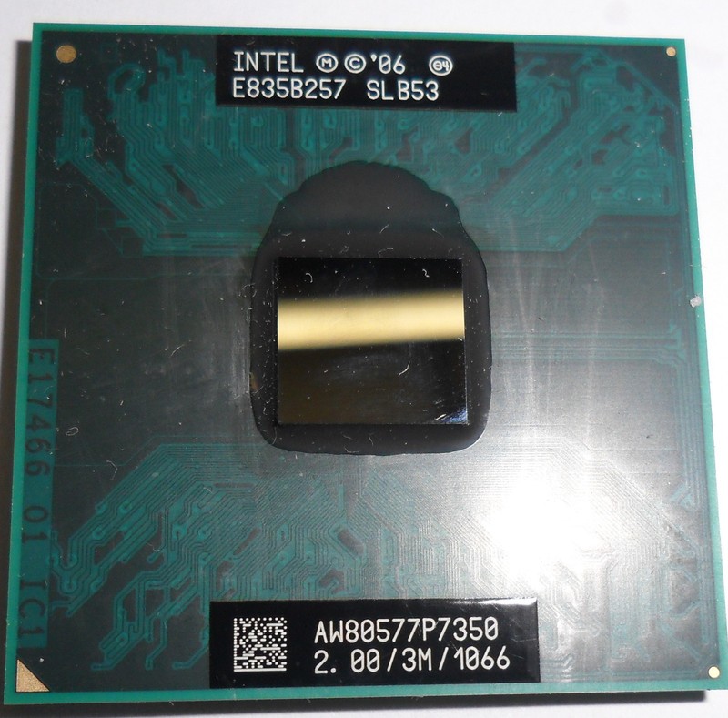 Intel core duo p7350. Intel core duo p7350