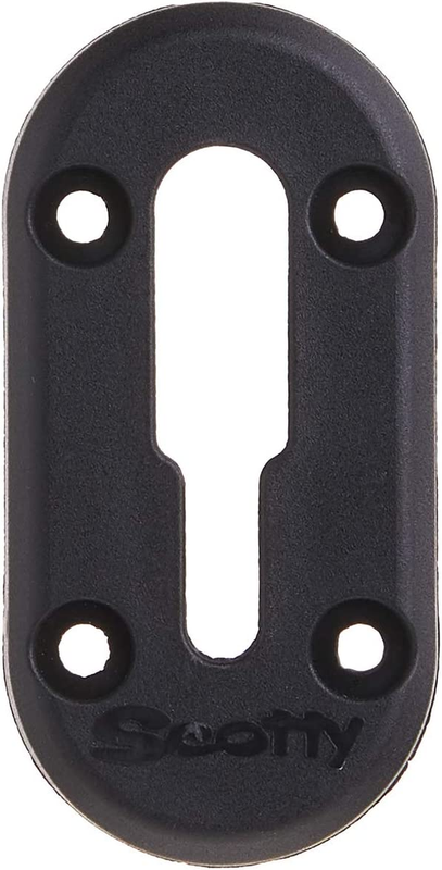 Scotty  #440 Low Profile Track BLK 1"