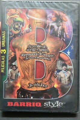 DVD Barrio Style NEW 3 peliculas urbanas el precio de nuestra sangre spanish DVD