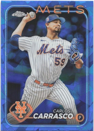 2024 Topps Chrome Sapphire Edition - Carlos Carrasco #693