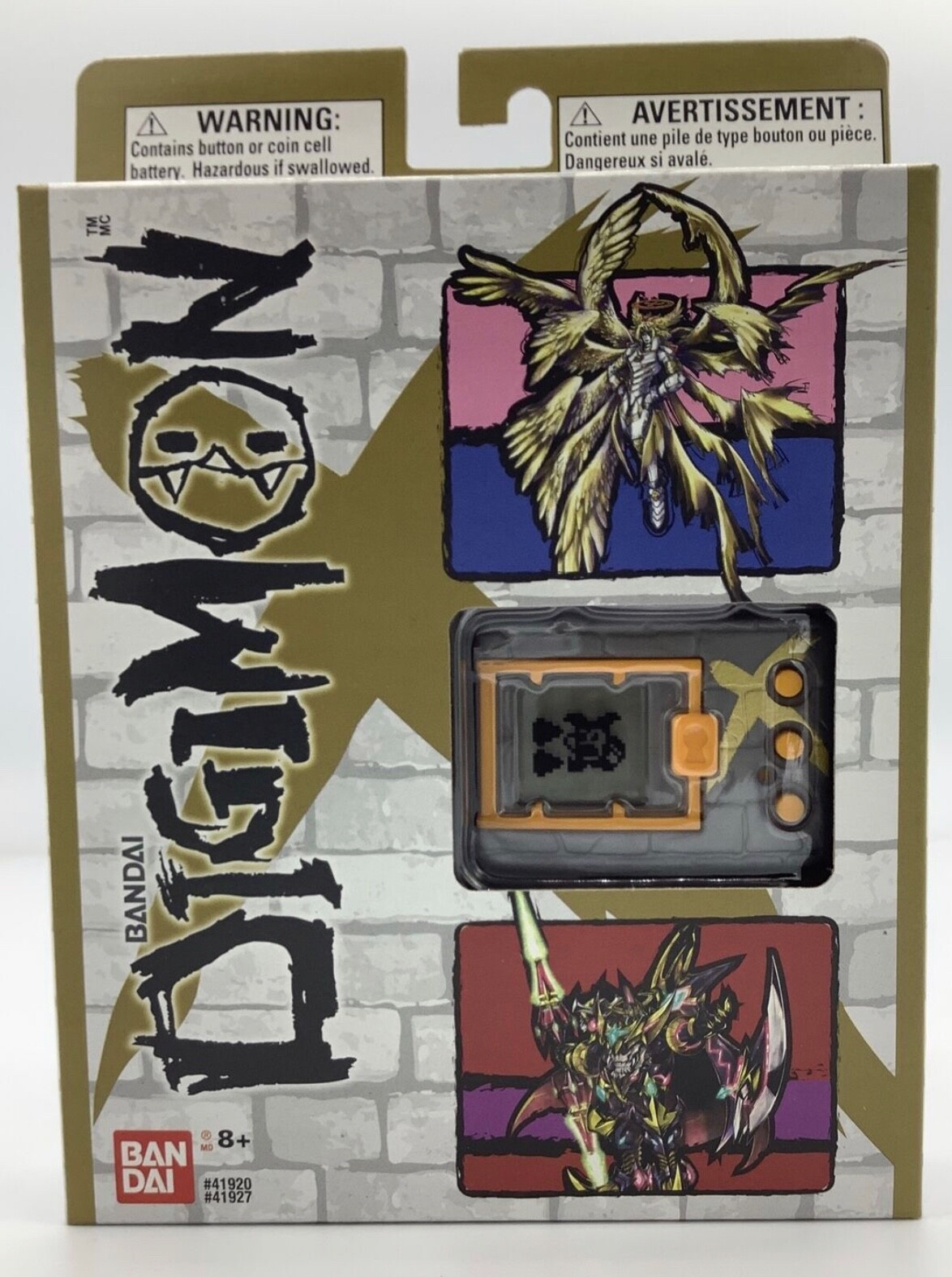 Bandai Digimon X Virtual Pet Metallic Gray And Gold | eBay