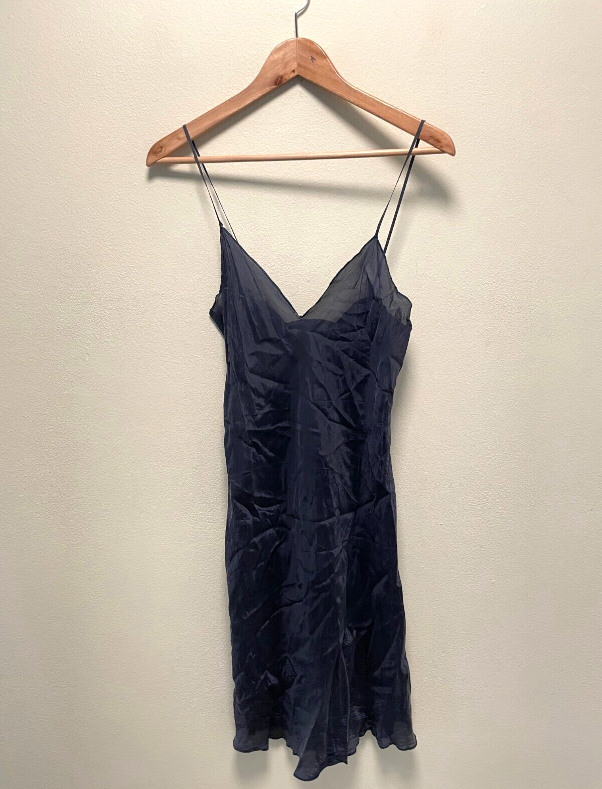 Moschino Couture Aeffe Spa Womens Slip Dress Size 10 Navy