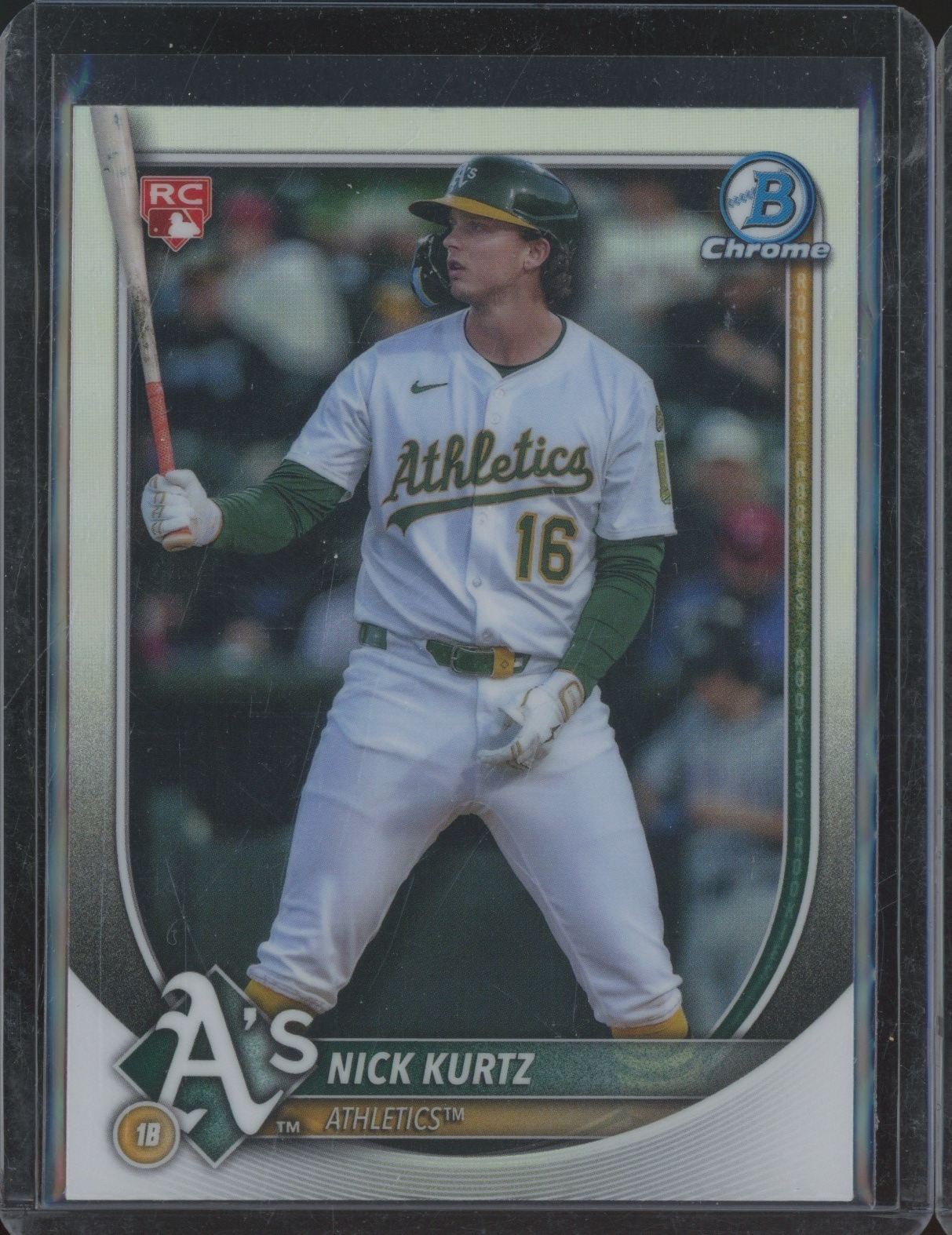 2025 Bowman Chrome #93 Nick Kurtz RC Rookie