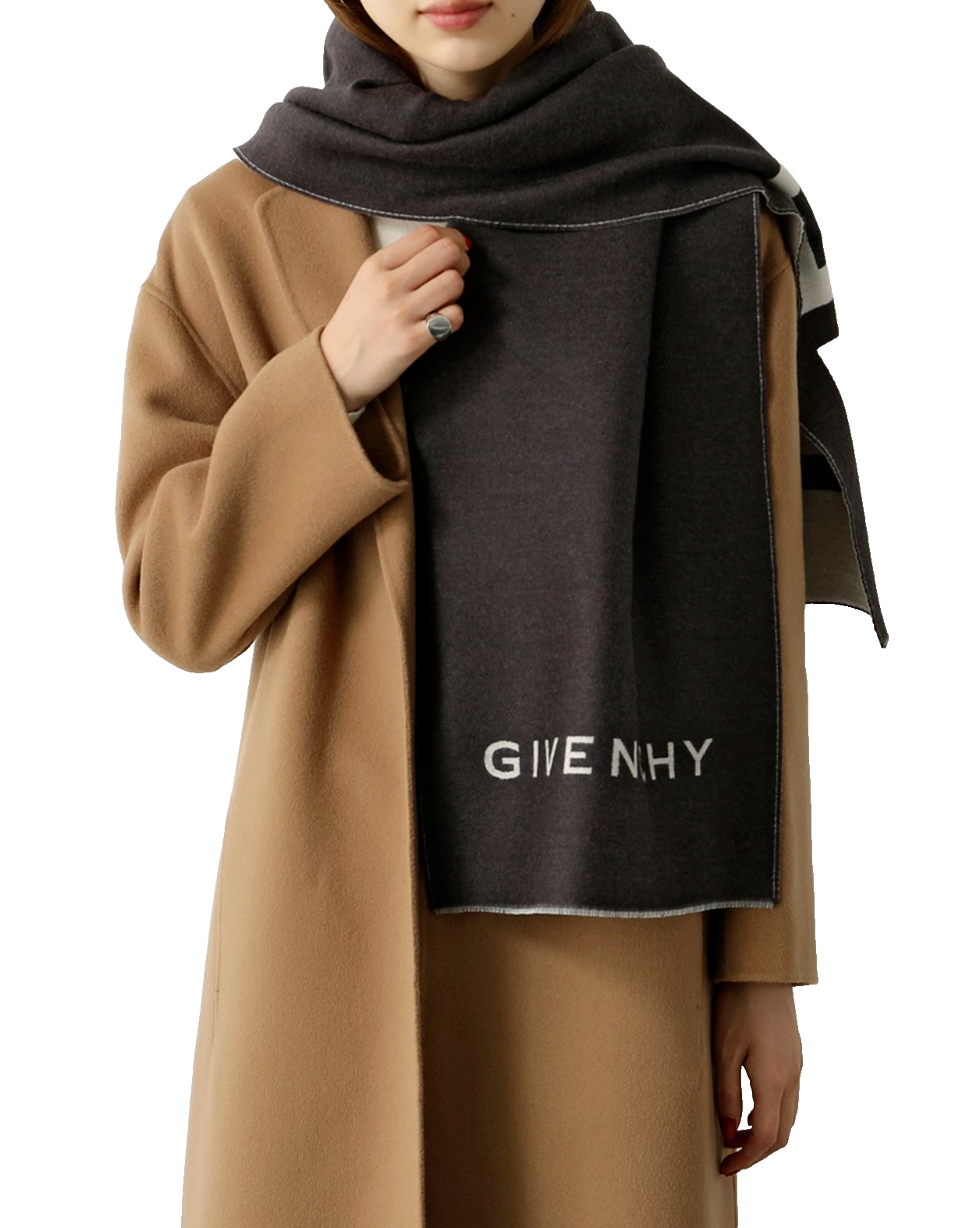 スカーフ GIVENCHY Scarves GIVENCHY Unisex Wool Silk 4G Logo Scarf Schal Mufflers Stola