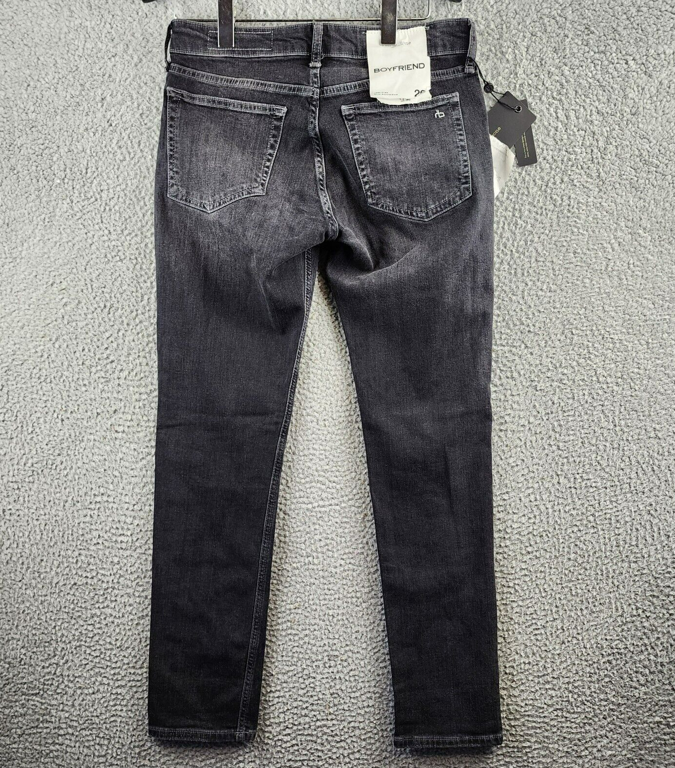 Rag & Bone Dre Low-Rise Slim Boyfriend Jeans Women's 26 Fillmore 5-Pockets Style - Picture 12 of 15