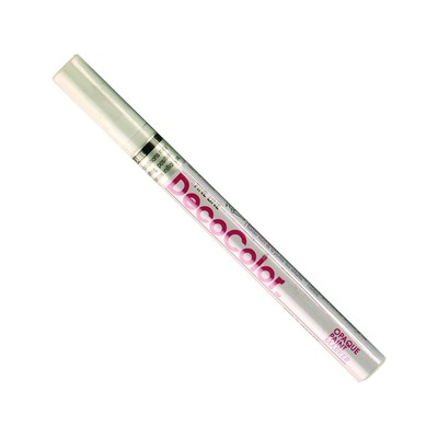 200-C-0 Marvy Deco Color Fine Point Paint Marker, White