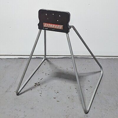 Evinrude Outboard Motor Stand 32.5" Tall - vintage engine mount boat 1