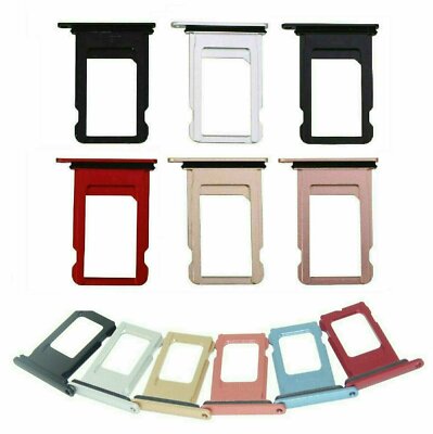 SIM Card Replacement Tray For iPhone 6 7 8 X  XS XS Plus 11 12 13 14 15 Pro Max
