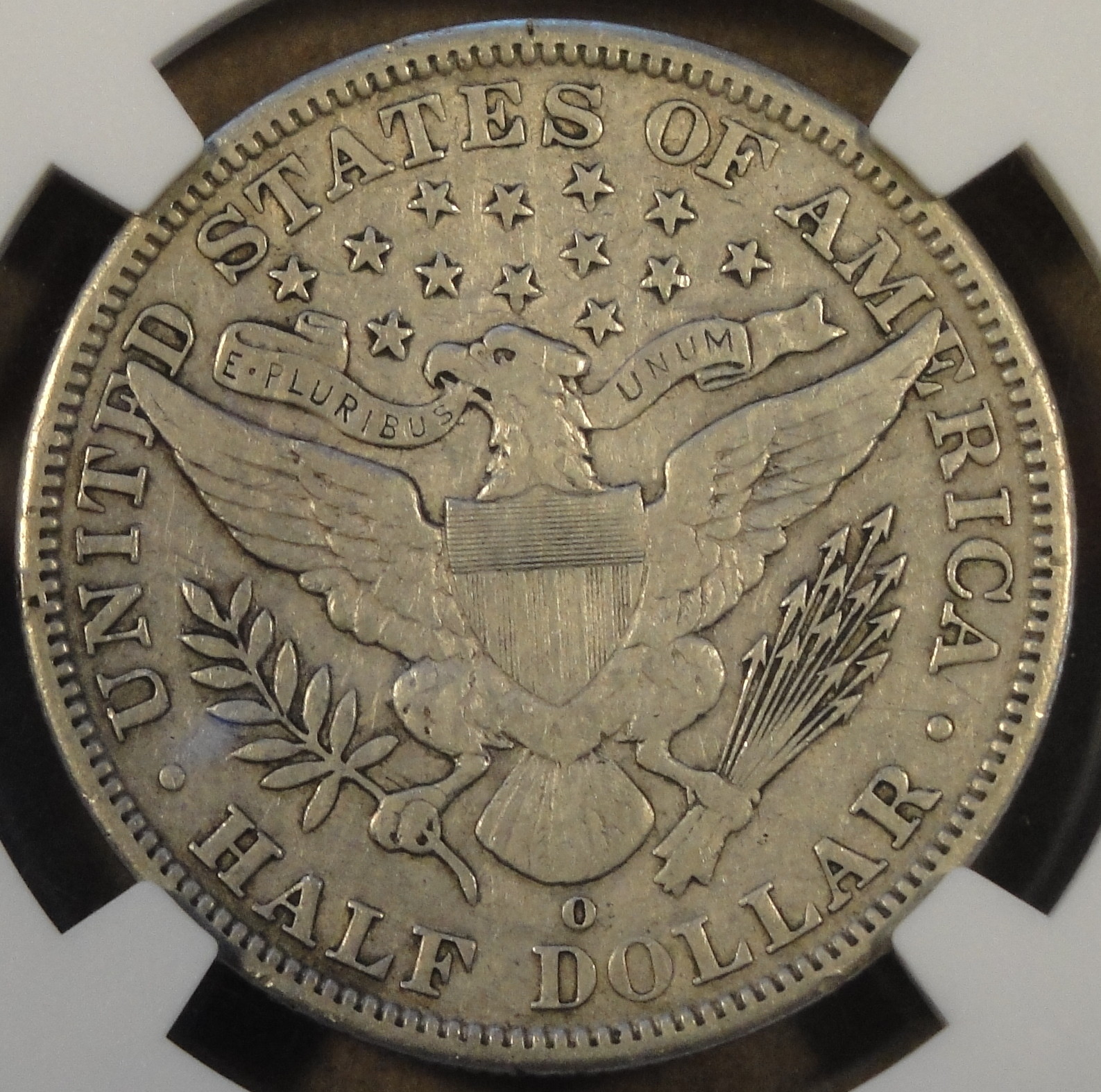 1896-O Barber Half Dollar NGC VF25 I grade 30+