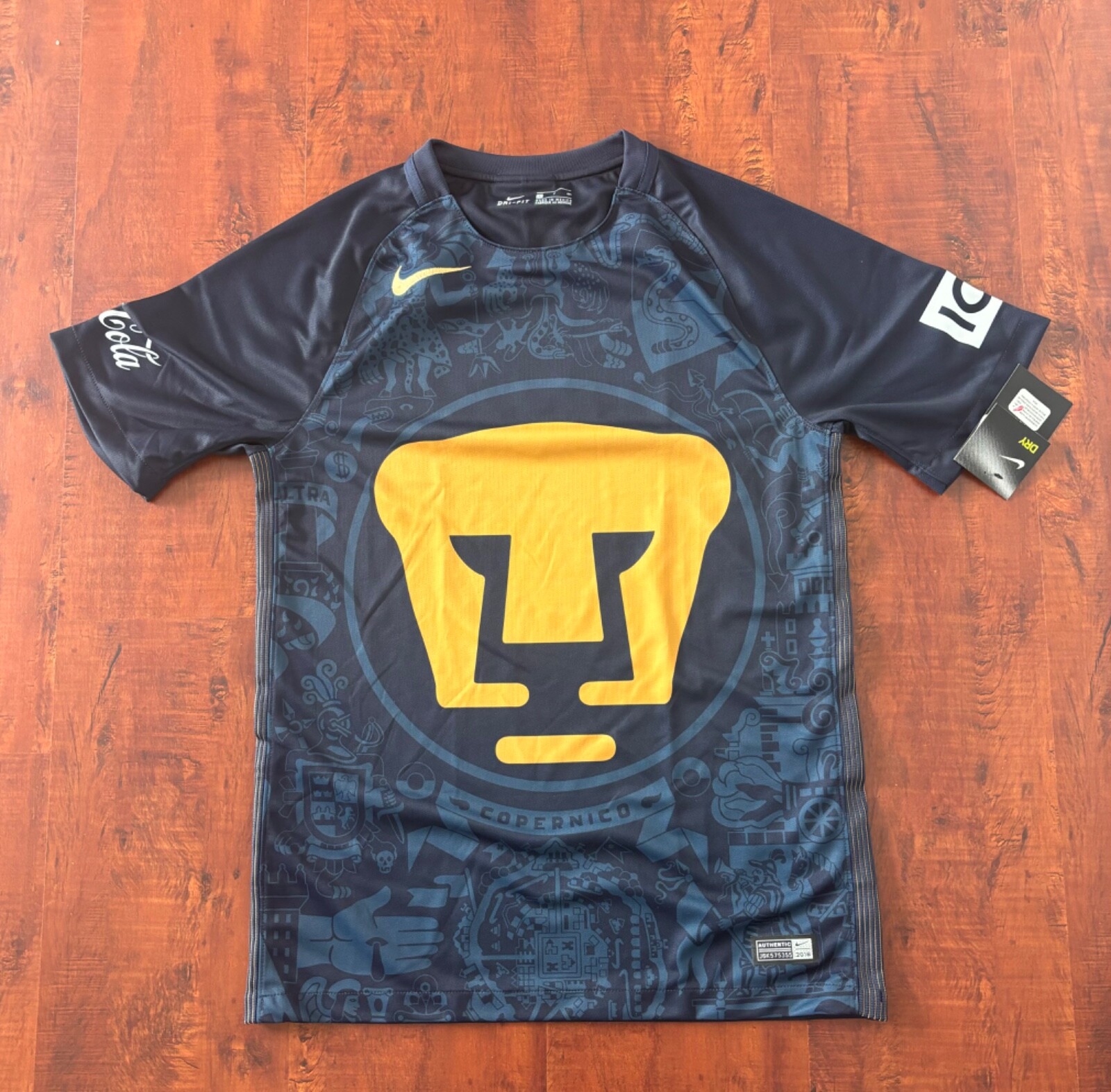 Pumas UNAM 2017 Nike Authentic ユニフォーム PUMAS UNAM 2017-2018 ORIGINAL JERSEY Size M | eBay