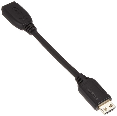 StarTech.com 6'' (15cm) HDMI Port Saver Cable - 4K 60Hz High Speed HDMI 2.0 Exten
