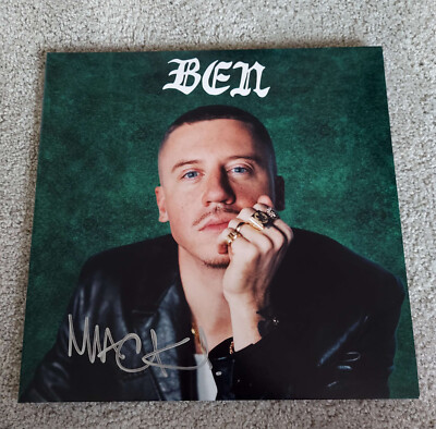 Macklemore Ben SIGNED Vinyl - The Heist - Ryan Lewis - Opened but Never Played