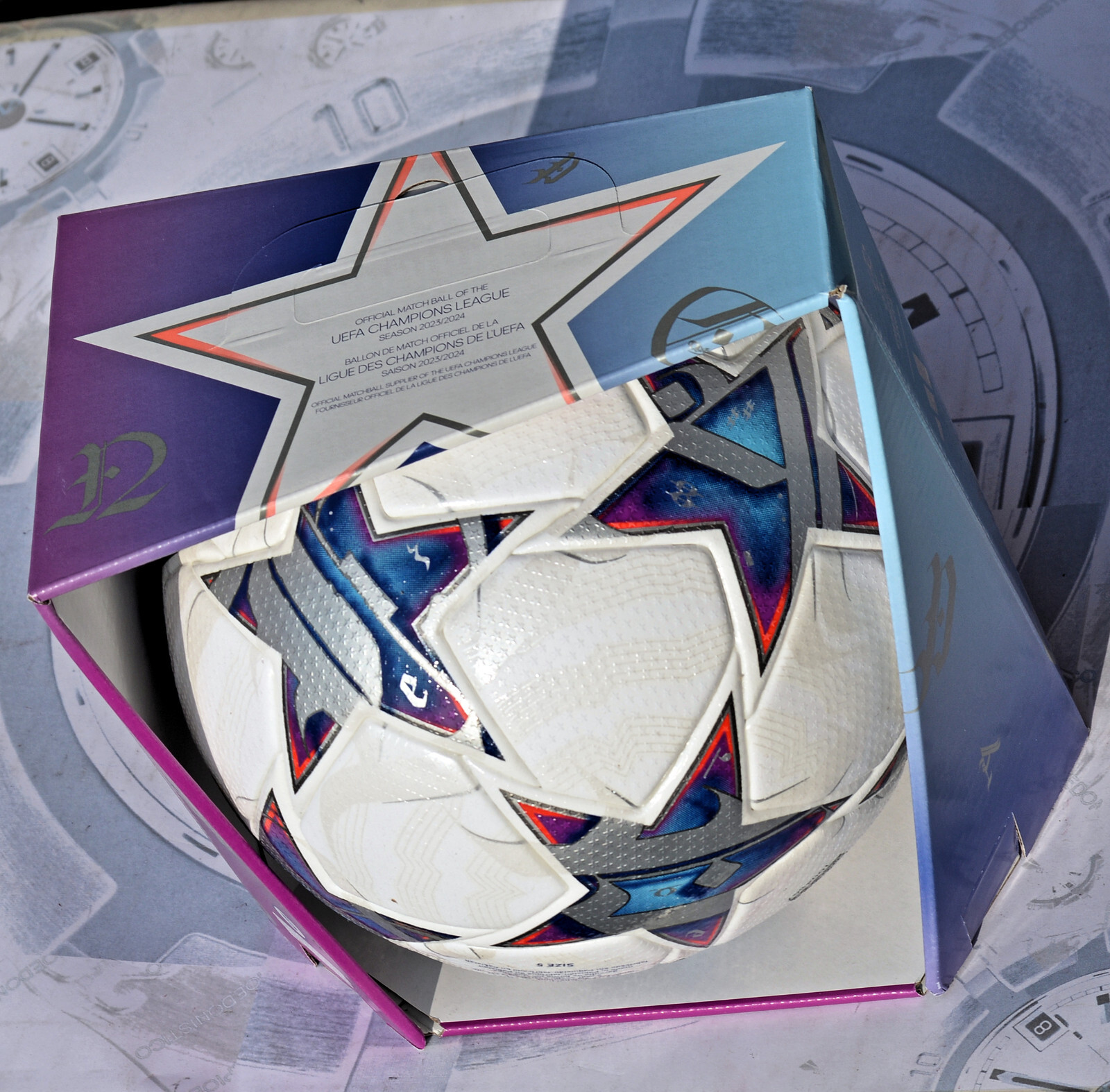 Adidas Original UEFA Champions League Ball 2023 2024 New
