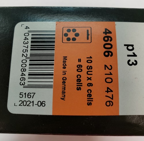 Power One P13 Hearing Aid Batteries 2021 Box Of 36
