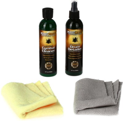 MusicNomad Premium Drum & Cymbal Care System (5-pack) Bundle