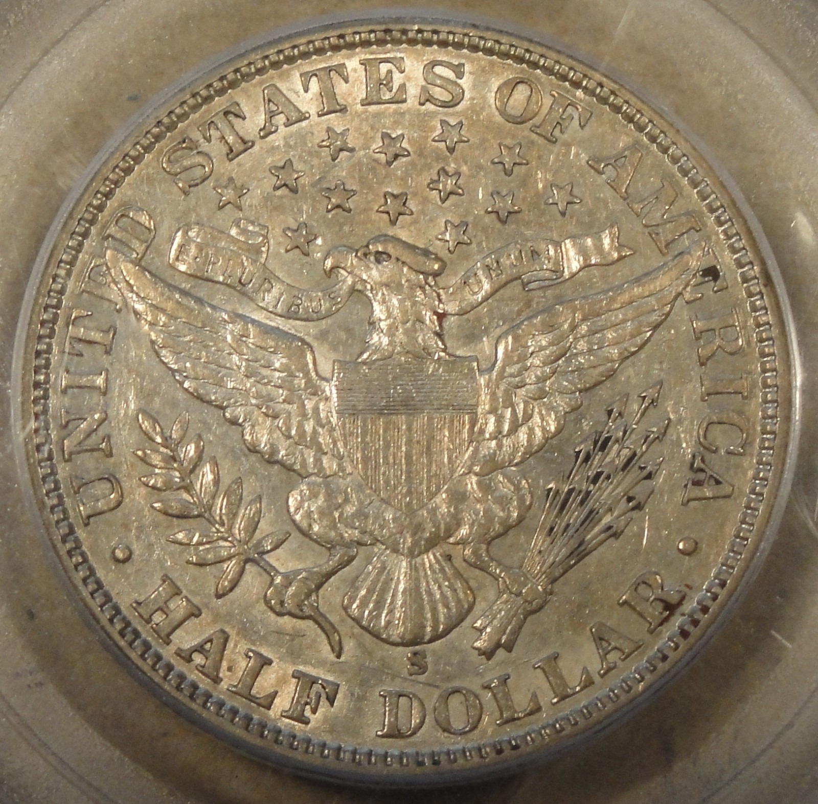 1900-S Barber Half Dollar PCGS AU53