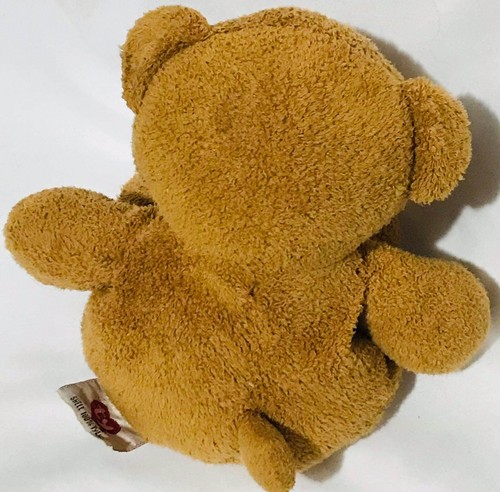 Ty Pluffies My Baby Bear Brown 9” Soft Plush Bear TyLux 2004 Lovey