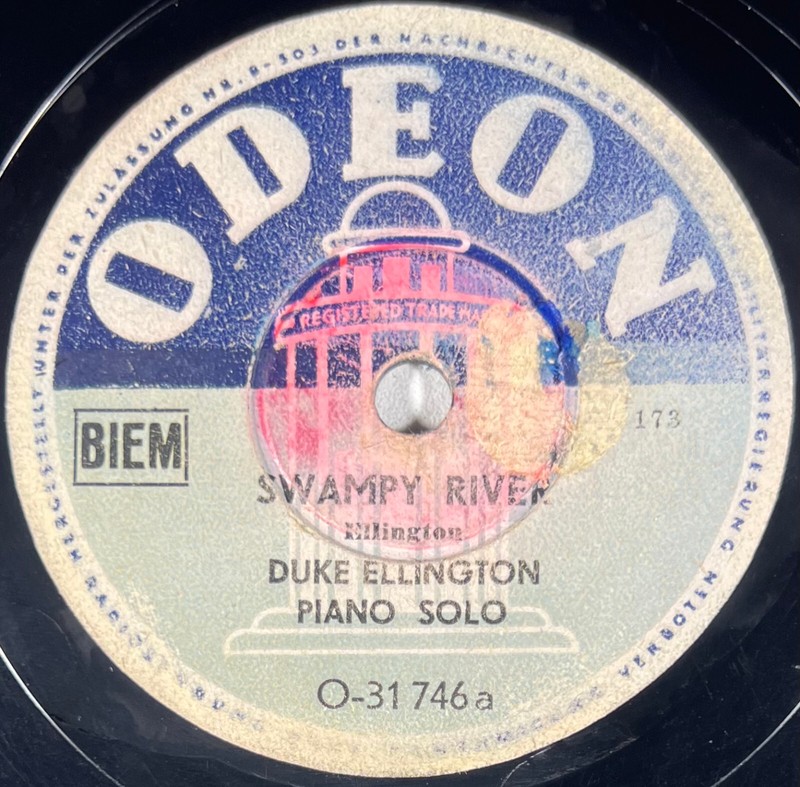 Duke Ellington : Swampy River (Piano Solo) Hot And Bothered 78 Rpm OdÃOn O-31746