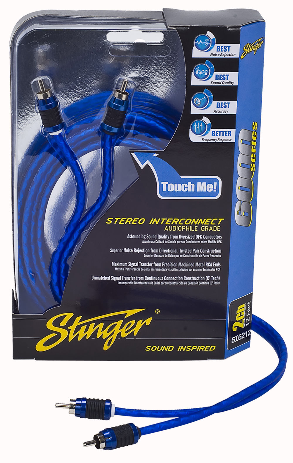 Stinger Car Audio and Video Interconnect Cables