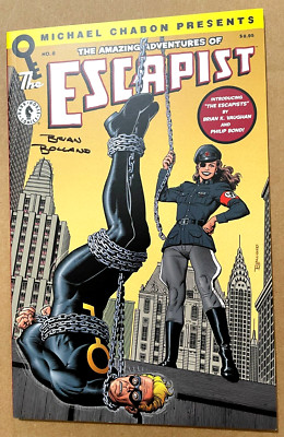 The Amazing Adventures of The Escapist #8 NM SIGNED BRIAN BOLLAND 2005 DH