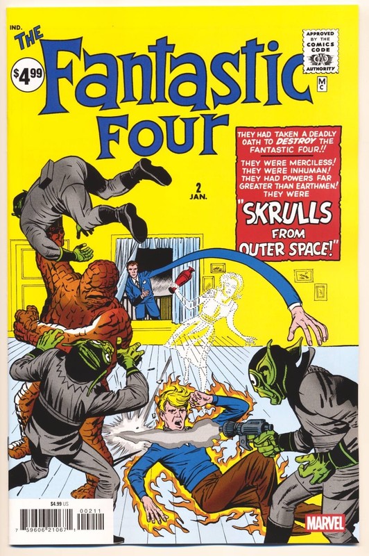 FANTASTIC FOUR #2 NM, Facsimile Edition, Stan Lee, Jack Kirby