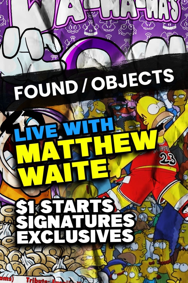 LIVE W MATTHEW WAITE - EXCLUSIVES REMARKS $1 STARTS | eBay Live Video
