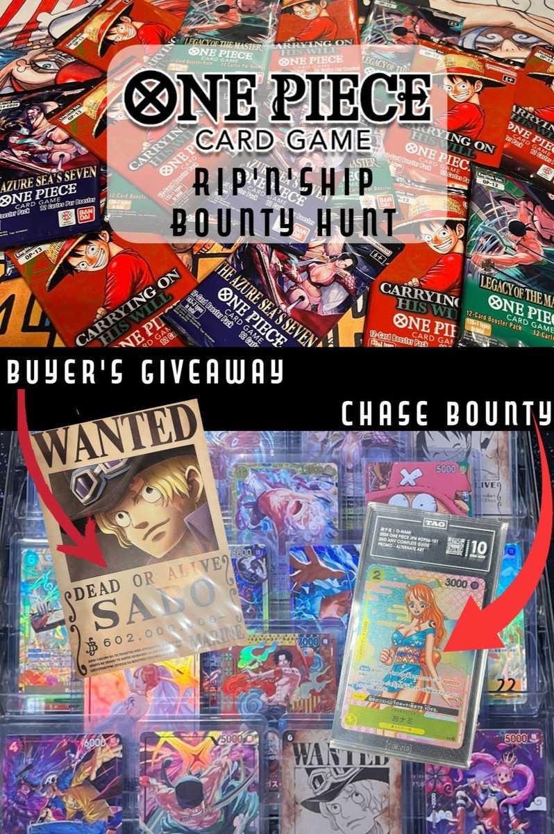 One Piece Rip'n'Ship (OP12/OP13/OP14/OP15) + Giveaway + Pack Bounty ...
