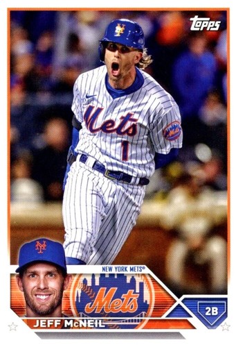 2023 Topps New York Mets - Jeff McNeil #NYM-17