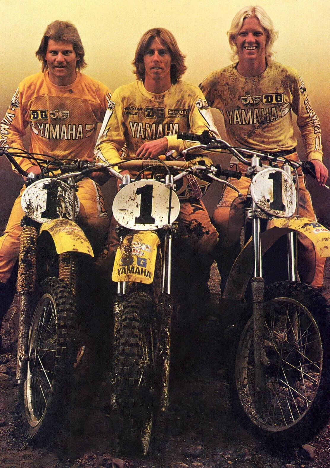 1979 Yamaha YZ line Ad (Bob Hannah) MX Motocross POSTER 24 X