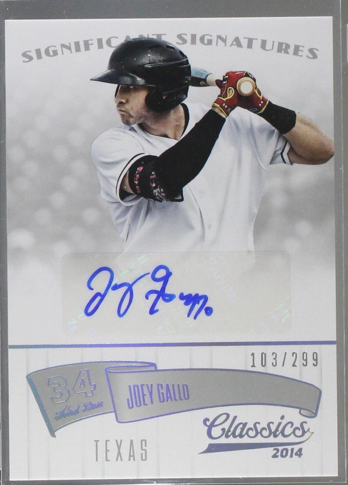 Panini Classics 2014 - Joey Gallo #37