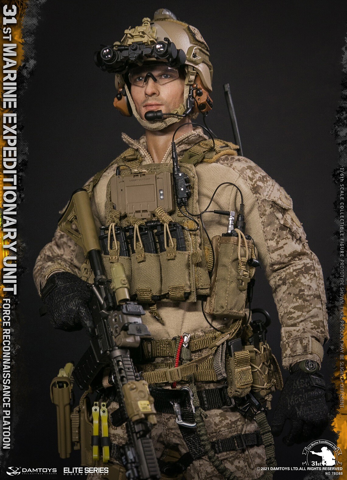 DAMTOYS DAM 78088 Us 31st Marine Corps Direct reconnaissance