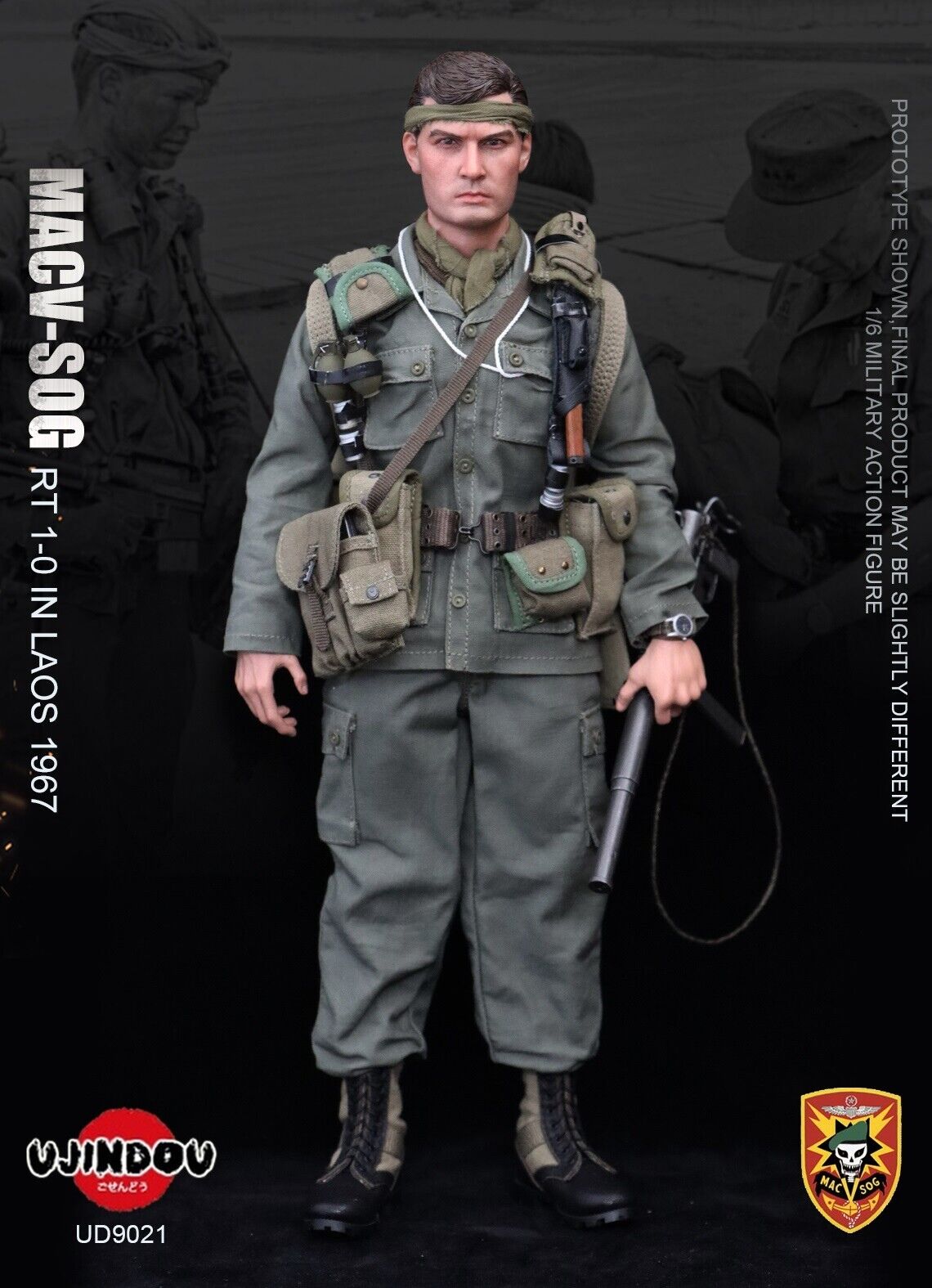 UJINDOU UD9021 Vietnam War US ARMY MACV-SOG Recon Team in UJINDOU UD9021 Vietnam War US ARMY MACV-SOG Recon Team in