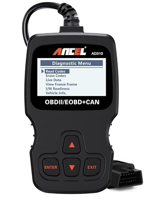 ANCEL AD310 Classic Enhanced Universal OBD II Scanner Car Engine Fault Code Read