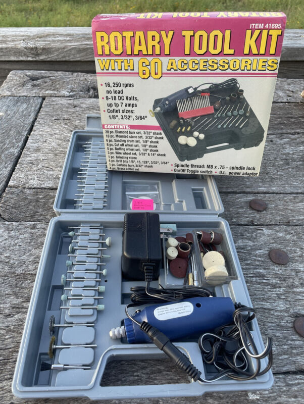 Harbor Freight Rotary Tool Kit Incomplete