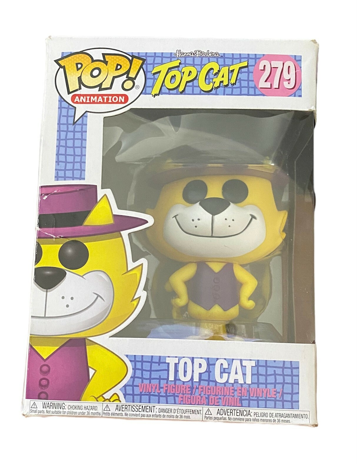 Funko Pop! Animation - Top Cat 279 Hanna Barbera Vinyl