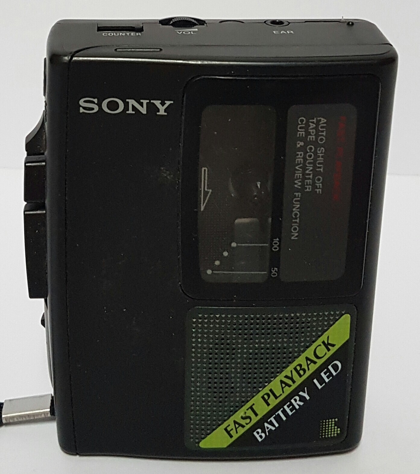 SONY RADIO CASSETTE PLAYER 未検査 Sony Walkman WM-FX455: replacing the belt and listening to