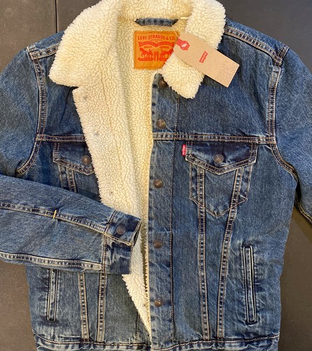 Купить Levis Sherpa Denim Jacket 