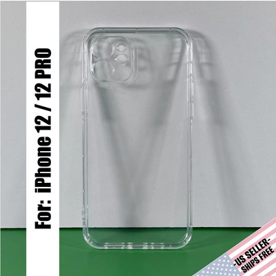 Basic Case designed for iPhone 12 & 12 Pro: Crystal Clear  | Ultra Slim Profile