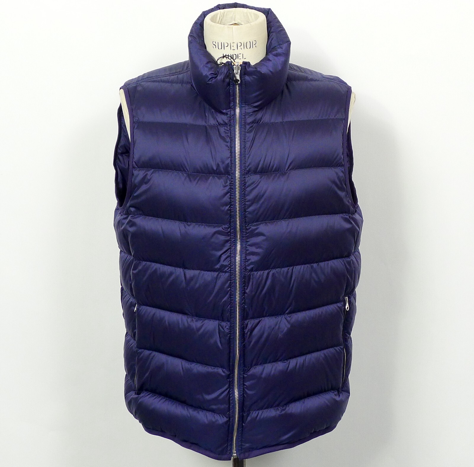 TEN 10 C NAVY DOWN LINER VEST US SIZE 42 NWT #215 | eBay