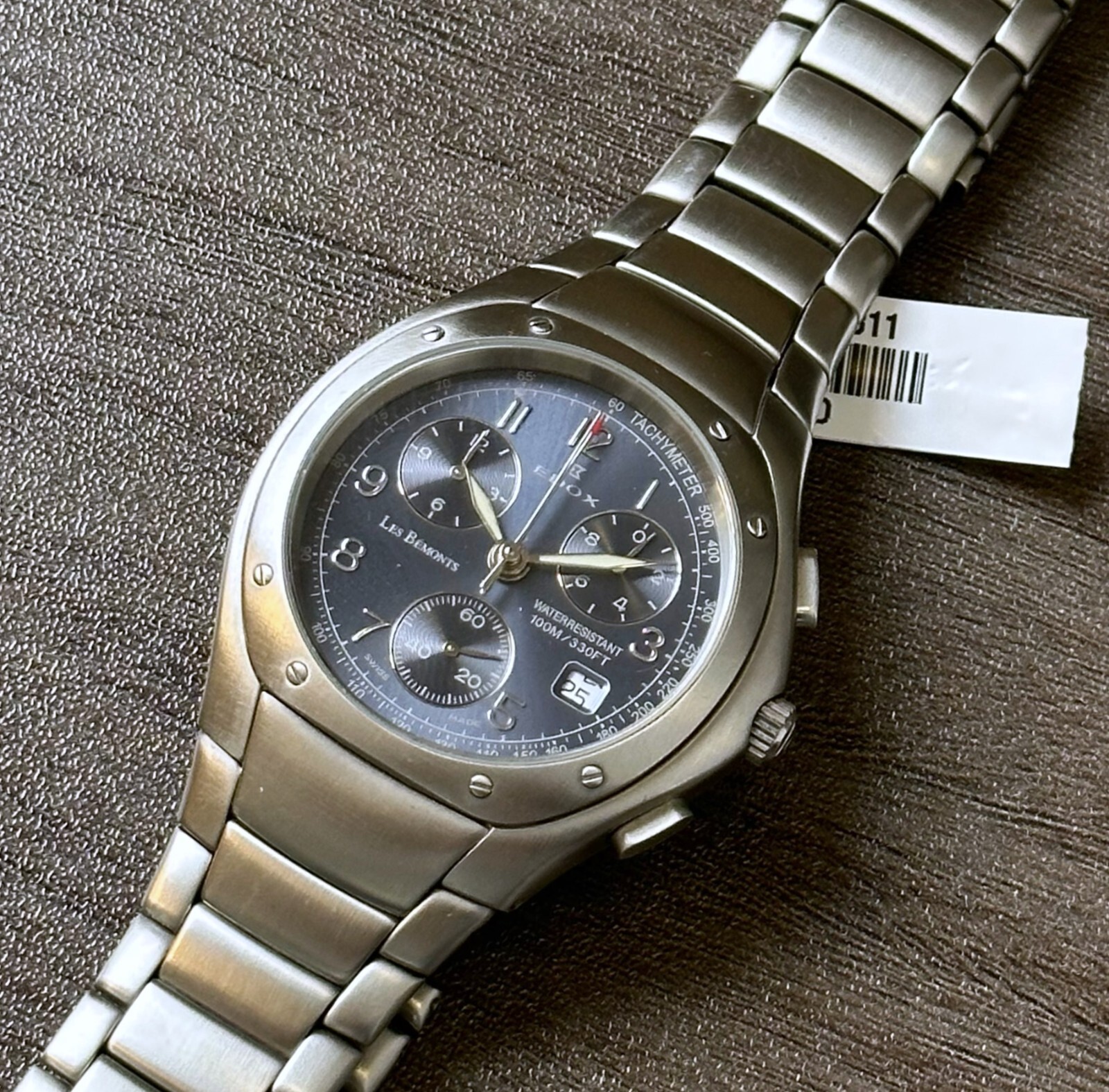 Edox 40mm Les Bemonts 01303 Swiss Made Men's Chronograph Edox 40mm Les Bemonts 01303 Swiss Made Men's Chronograph