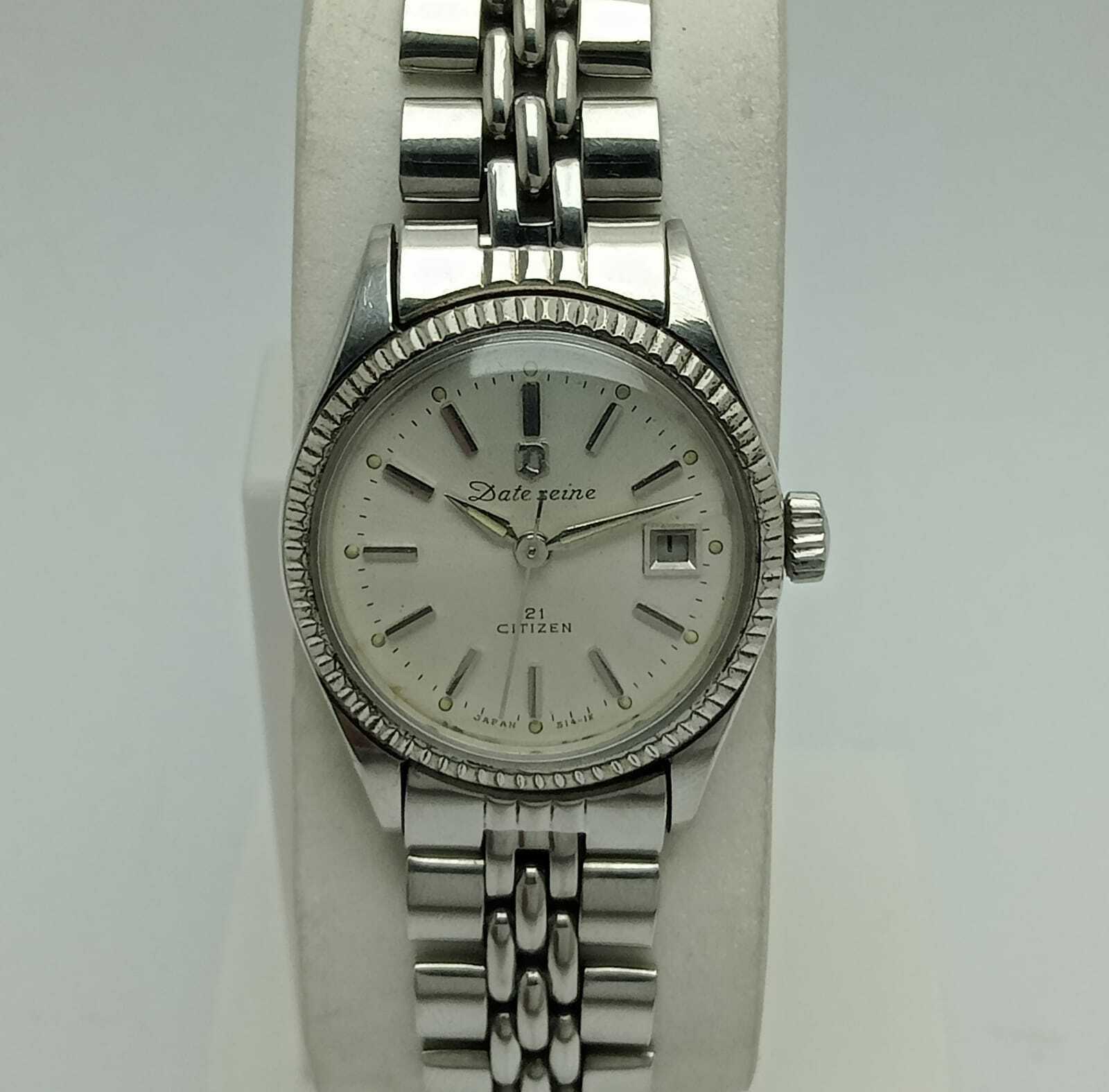 Citizen Date seine DSES8802-Y Manual Winding Vintage Women's