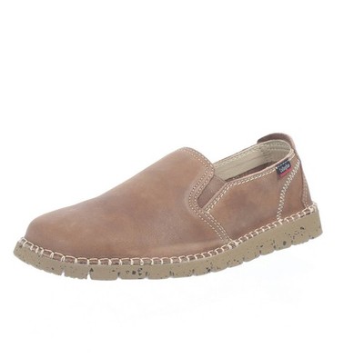 Callaghan Bear - Slip On In Nabuk Sabbia - Uomo Scarpe Slip On