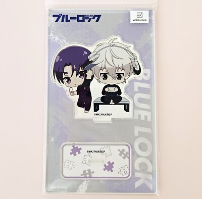 Bluelock Anime Seishirou Nagi & Reo Mikage Chibi Acrylic Stand
